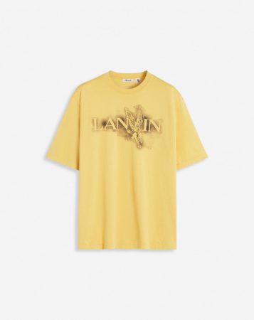 LANVIN Mens Coats & Jackets | Lanvin x future classic eagle print t-shirt CORN